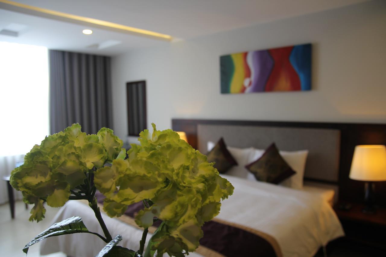 Golden Quang Tri Hotel Dong Ha Exteriör bild