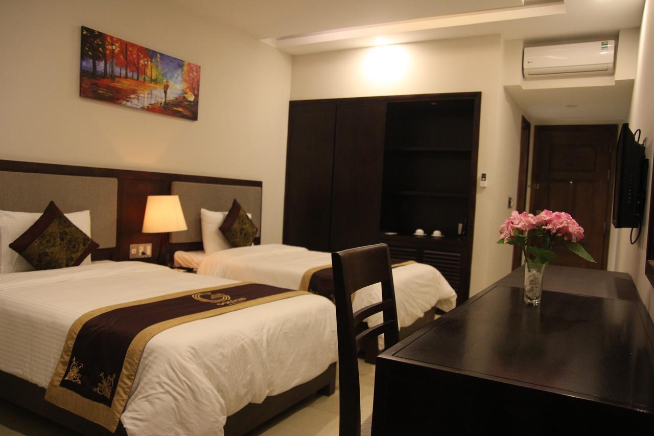Golden Quang Tri Hotel Dong Ha Exteriör bild