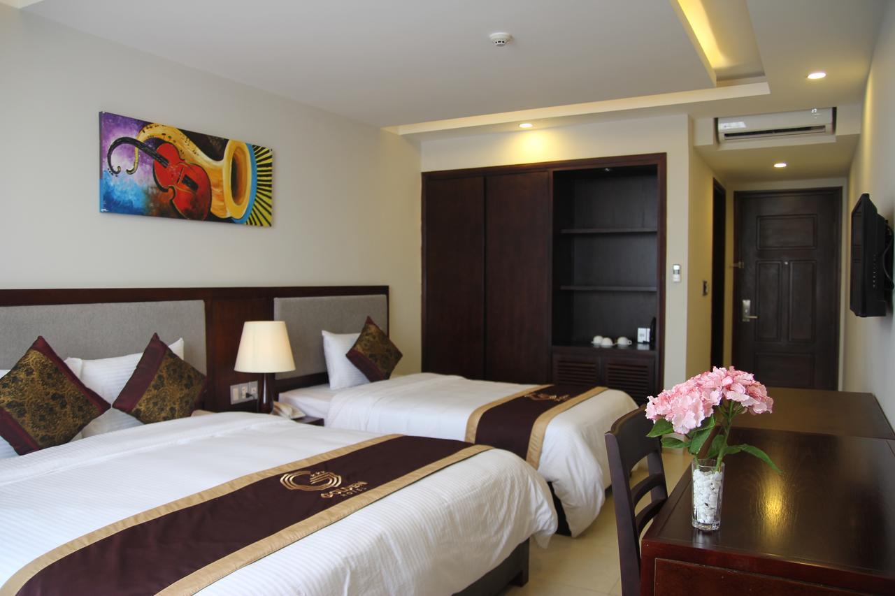 Golden Quang Tri Hotel Dong Ha Exteriör bild