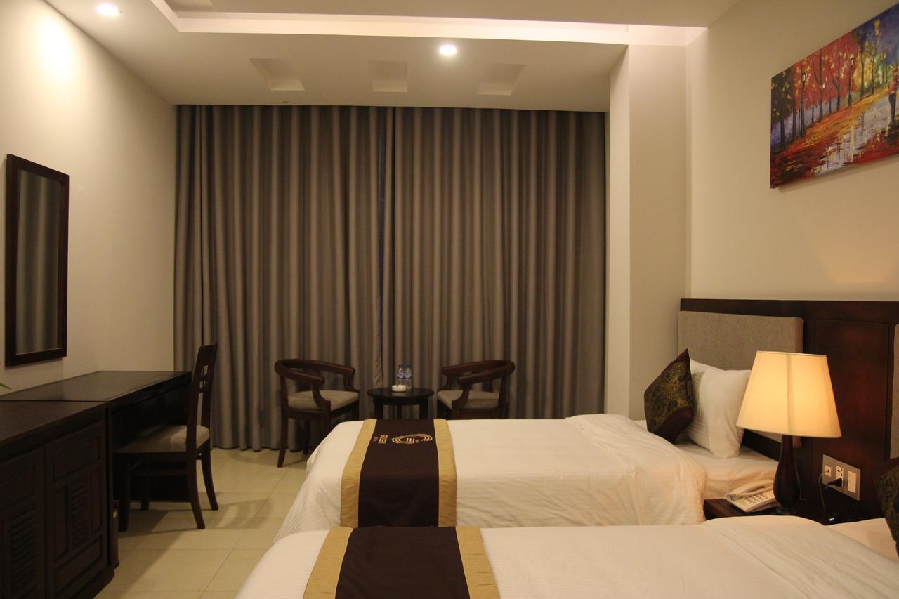 Golden Quang Tri Hotel Dong Ha Exteriör bild